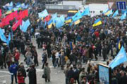 В Киев выехала 40-тысячная армия коалиции