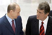 Известна дата встречи Ющенко с Путиным