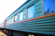 В России забросали камнями украинский поезд!