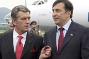 Ющенко уже в Тбилиси
