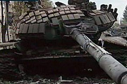 Российские танки и бронетехника идут на Тбилиси