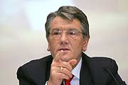 Ющенко нанес символический удар по Евро-2012