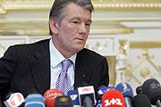 Сегодня Ющенко опять обратится к народу из телевизора