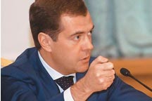 Выступление Медведева в Кремле едва не сорвали
