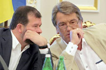 Ющенко заполучил жесткий компромат на Балогу