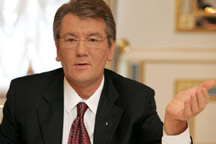 Ющенко ветирует принятые изменения к закону о выборах