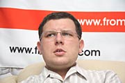 В.Стоякин: «Ющенко попытается либо победить на выборах при помощи масштабных фальсификаций, либо сорвать их»