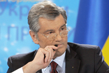 Ющенко в творческом ступоре - все еще думает, что ответить