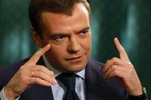 Медведев уверен, что наставил Ющенко на путь истинный