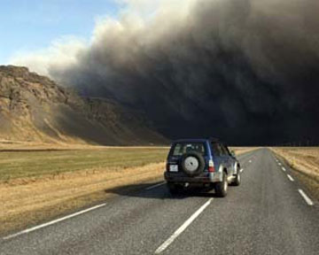 Готовьтесь! Сегодня исландский вулкан доберется до Украины