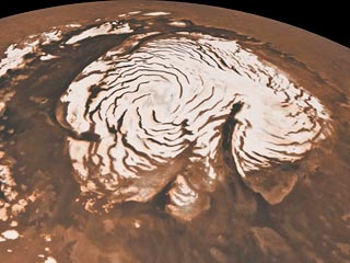 На Марсе обнаружено гигантское озеро