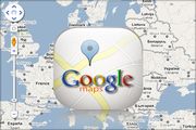 Белые пятна на Google Maps