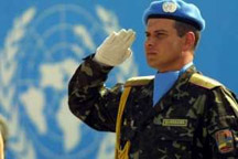 Украинские миротворцы поехали в Косово