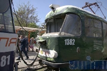 В Днепропетровске опять теракты? Неизвестный закинул в трамвай дымовую шашку