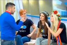 Активистки FEMEN на ТВ признались, кто они такие и зачем пилили кресты. ВИДЕО