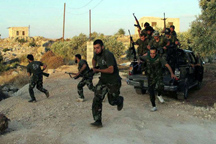 Сирийские повстанцы захватили деревню на турецкой границе