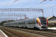 Поезд Hyundai пустили по маршрутку Киев-Днепропетровск