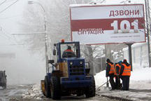 Из-за невероятного снегопада в Киеве объявили о чрезвычайной ситуации