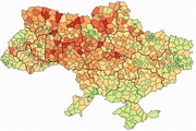 Энтузиаст составил уникальную демографическую карту Украины
