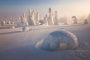 Снежные скульптуры природы. ФОТО