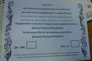 На Донетчине уже огласили результаты «референдума 11 мая» 
