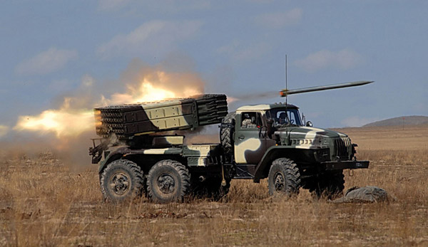 Нацвардия не использует установки артиллерийского огня «Град» - заявление