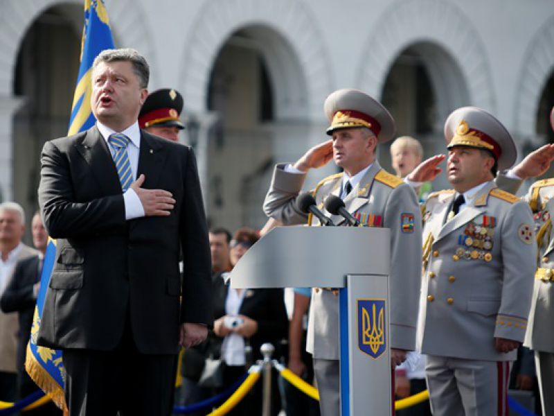 Военный парад в Киеве. Онлайн-трансляция