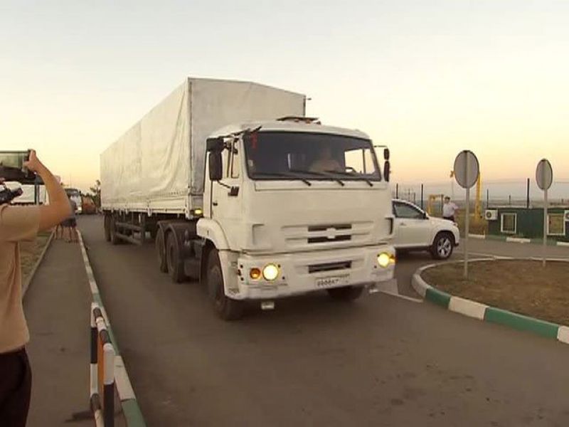 В Украину стремится еще один «гуманитарный конвой» из РФ