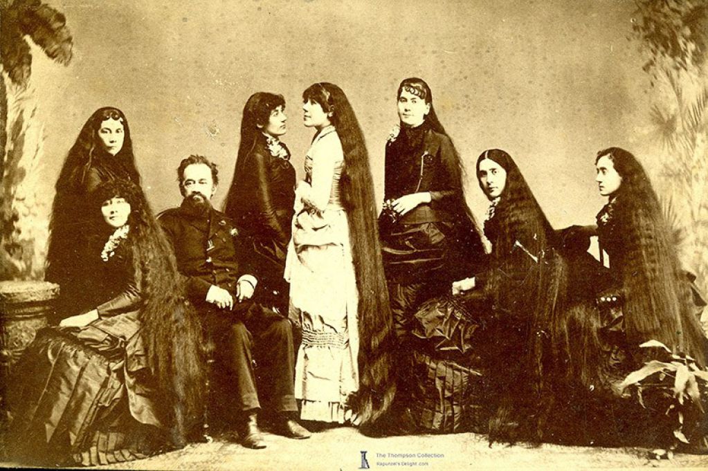 История красоты — известные «рапунцели» XIX века. ФОТО