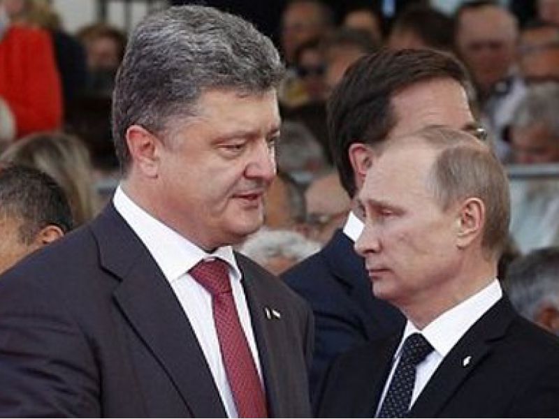 Порошенко и Путин ночью обсудили режим полного прекращения огня 