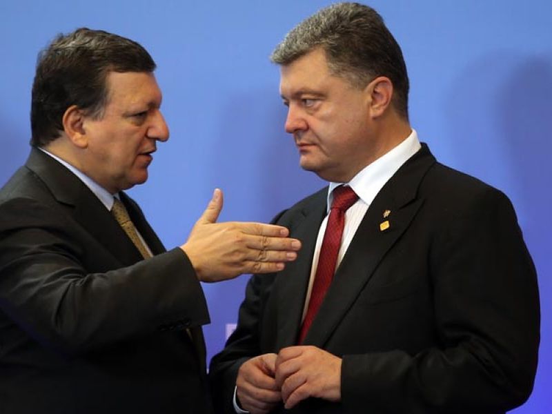 Порошенко с Баррозу обсудили СА и предоставление помощи
