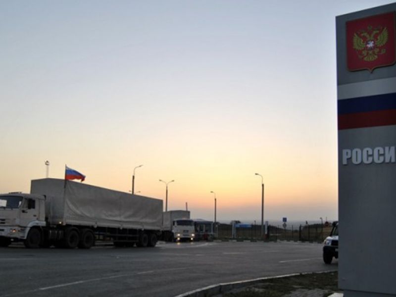 В Россию вернулись последние грузовики «гуманитарки»