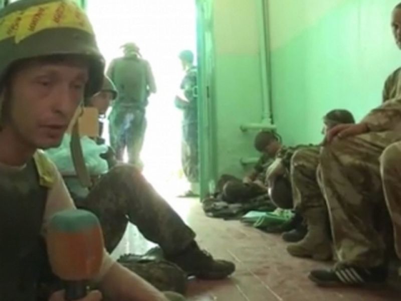 Под Луганском российские солдаты снова попали в плен. ВИДЕО