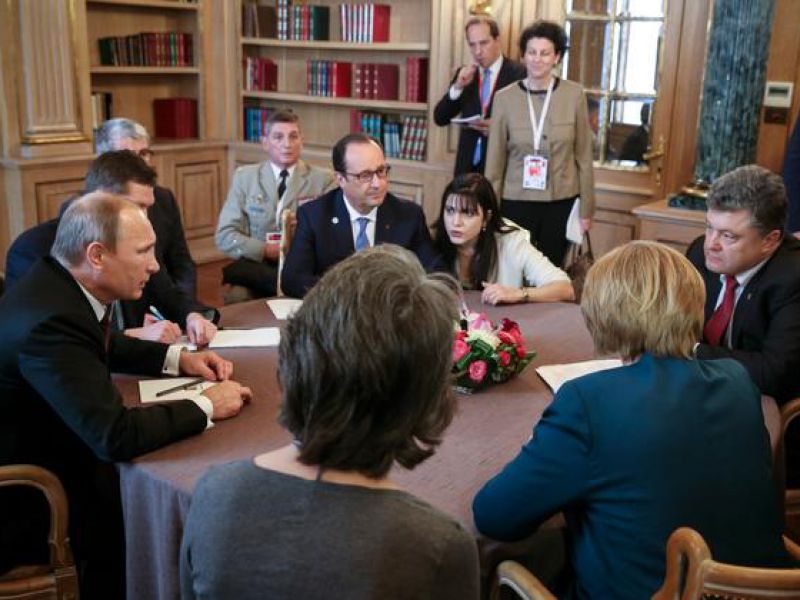 Путин и Порошенко таки организовали двустороннюю встречу