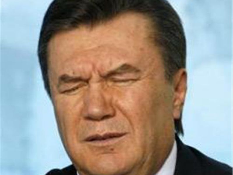 В интернет попало видео с последнего дня рождения Януковича в статусе президента 