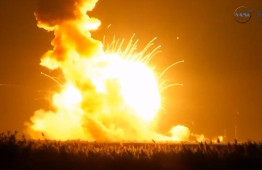 Взорвавшийся в американской ракете Antares двигатель был не украинским, а российским