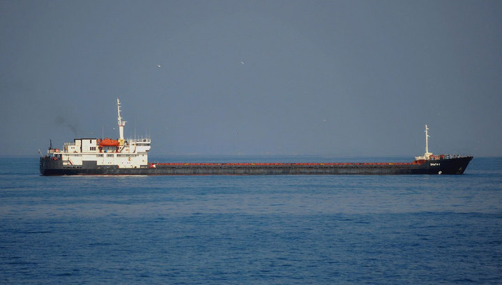Российское судно терпит бедствие в Черном море