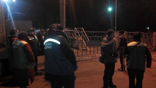 Забастовка: работники Киевпасстранса на работу пришли, но на маршруты не вышли