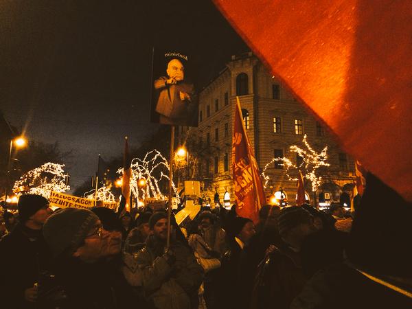Венгерские активисты восстали против сближения с РФ. ФОТО