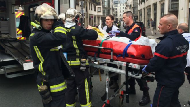 Теракт в парижском офисе сатирического журнала Charlie Hebdo: 12 погибших, 10 ранены. ФОТО, ВИДЕО