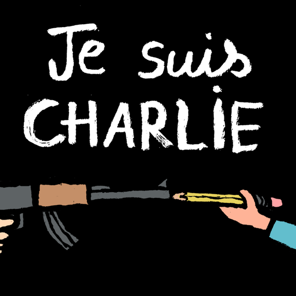 Карикатуристы всего мира выступили в поддержку Charlie Hebdo. ФОТО