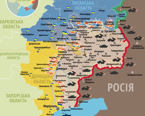 Разрушения в Донецкой и Луганской областях будут наносить на онлайн карту