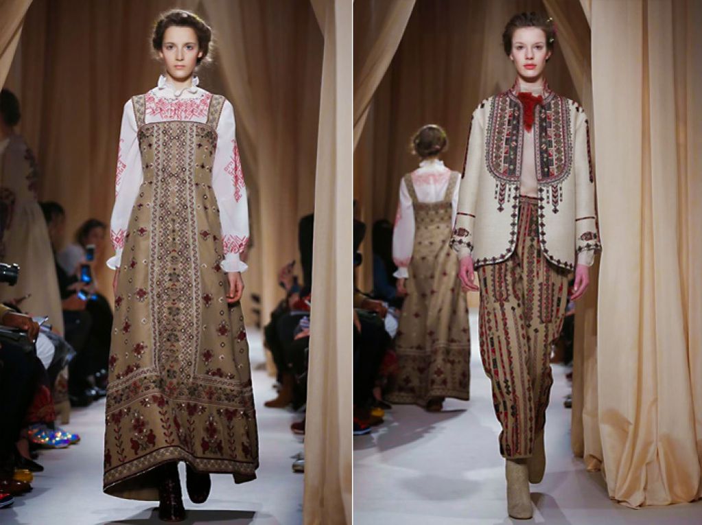 Этно-фурор от Valentino: славянская магия. ФОТО