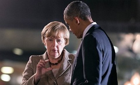 Меркель и Обама отобедают 9 февраля, заодно обсудят ситуацию в Украине