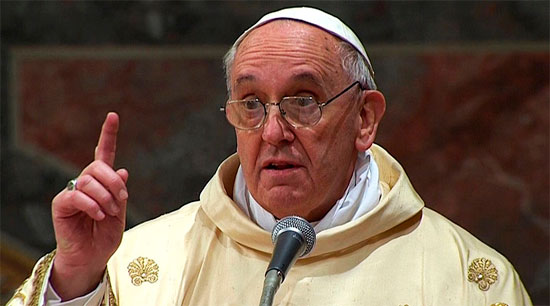 Папа Римский озвучил рецепт прекращения бойни на Донбассе