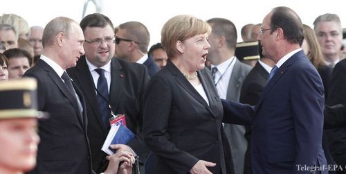 Путин предлагал Олланду и Меркель порвать Украину на троих