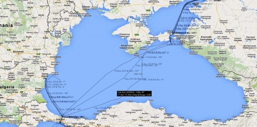 В Черном море затонул «черносписочный» российский сухогруз. ВИДЕО