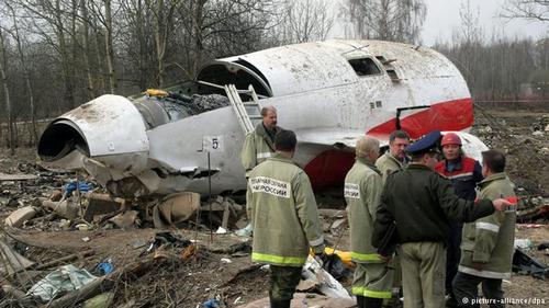 Польша настаивает, чтобы РФ вернула обломки самолета Качиньского