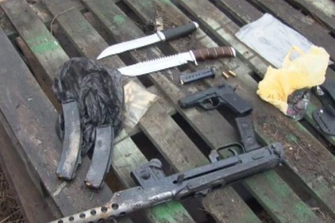 В Одессе найден тайник с арсеналом оружия. ВИДЕО