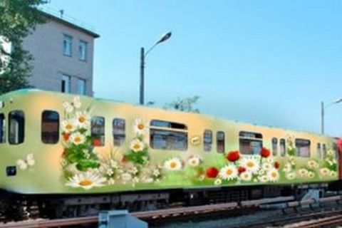 К 8 Марта в киевском метро «расцветут» вагоны